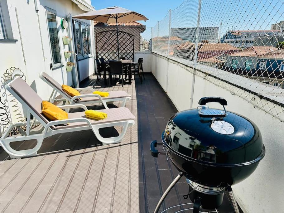 Апартаменты Renovado Com Ac, 2 Wc Completos, Terraco E Garagem Порту Экстерьер фото